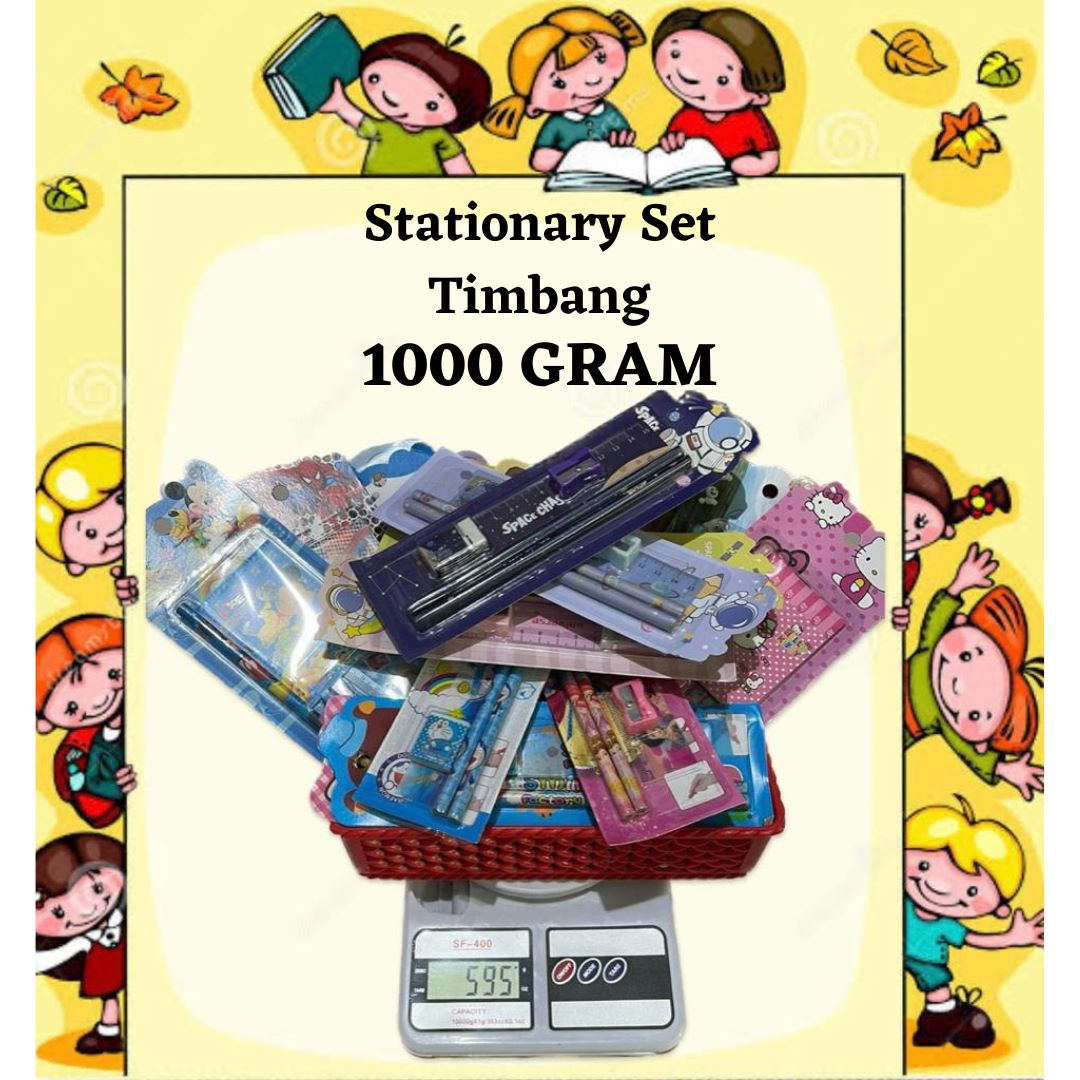 

PAKET 1000GRAM / PAKET 33 SET Stationary Set Mix #PKT003 / PAKET ALAT TULIS ANAK RANDOM