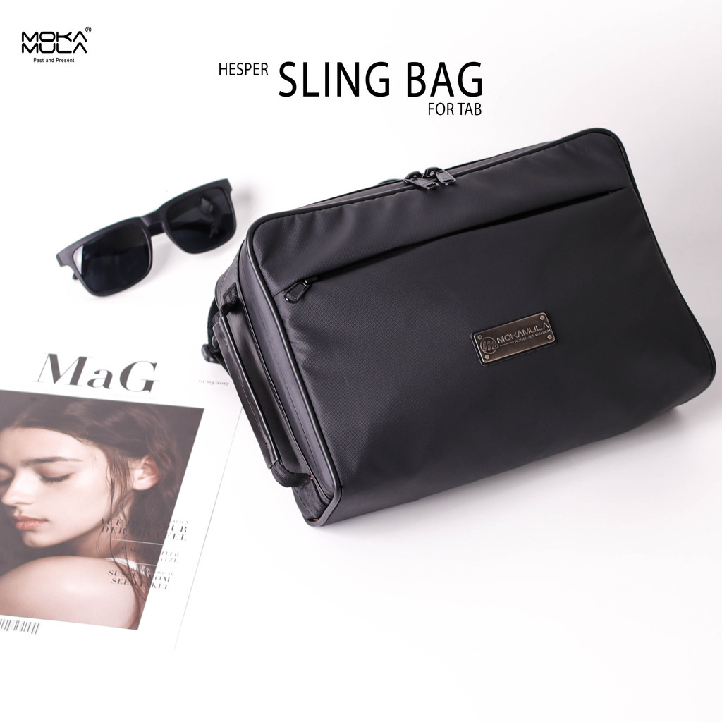 Tas Selempang Pria Waterproof Muat Tab 11 Inch Original - Hesper Mokamula