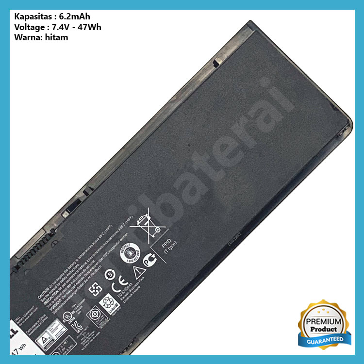 Original Baterai Dell Latitude E7420 E7440 E7450 34GKR