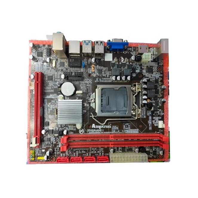 MOTHERBOARD AMPTRON H110 DDR4 SOCKET 1151 INTEL 6TH/7TH MOBO AMPTRON INTEL H110 LGA 1151 DDR4 GARANSI 1 TAHUN