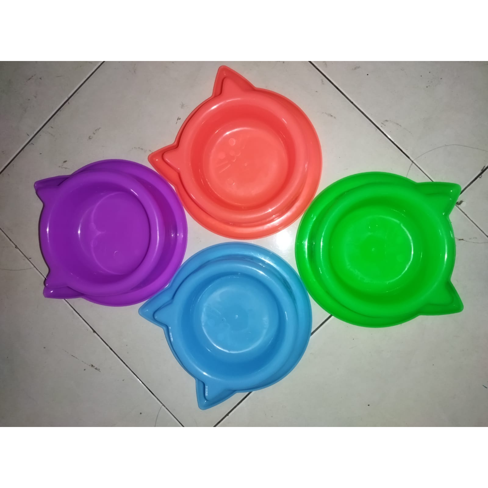 TEMPAT MAKAN KUCING ANJING KELINCI MOTIF