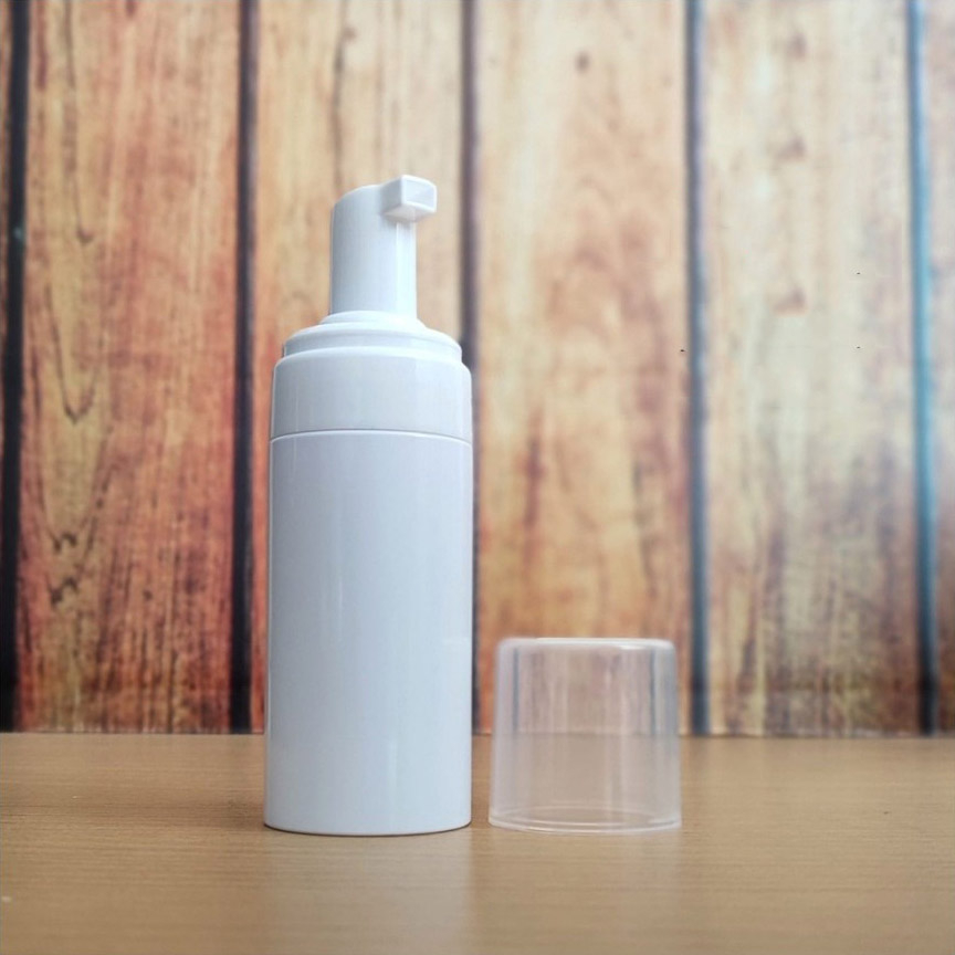 BABEE - Botol Foam 100ml Putih / Botol Pump Foam / Botol Sabun Foam 100ml White