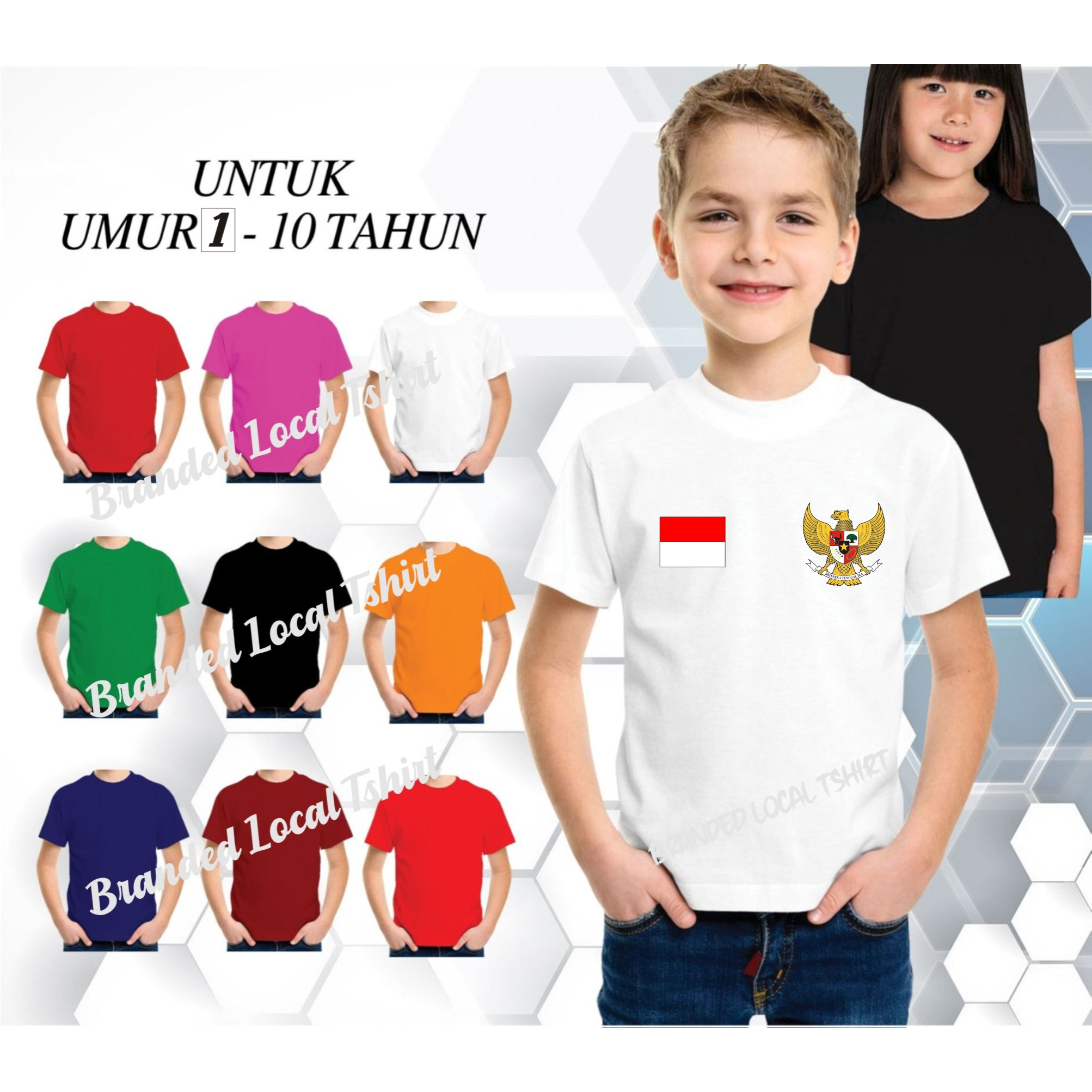 Beli 10 Pc Gratis 1 Pc Hut RI 78 Kaos Terlaris 17 Agustus 1945 78 Kemerdekaan Indonesia Kaos Merah Putih Hitam Kaos Cewek Cowok Anakxx13