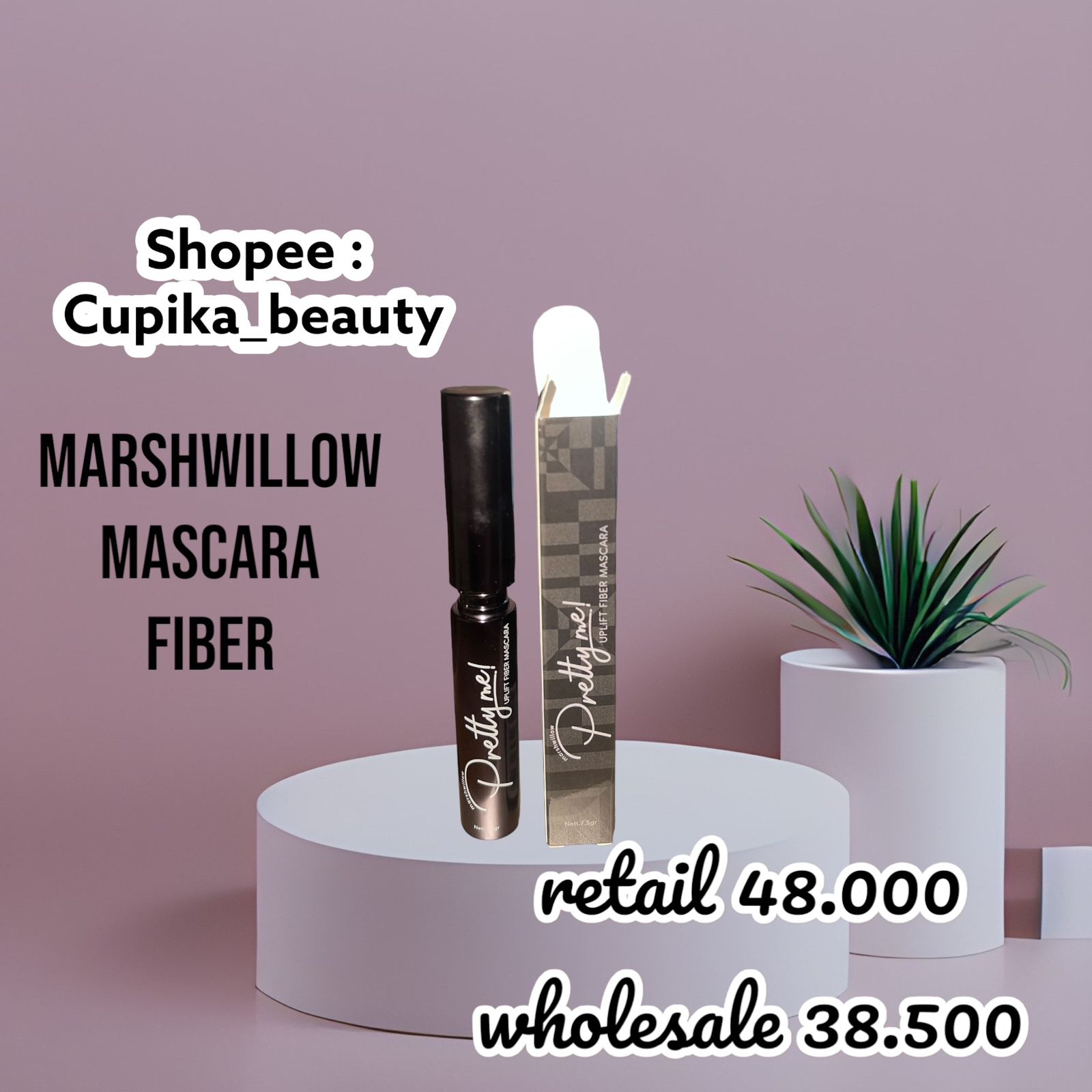 [IB] Marshwillow Pretty Me Uplift Fiber Mascara, By Natasha Wilona // MASKARA TERBARU PRETTY ME MARSHWILOW