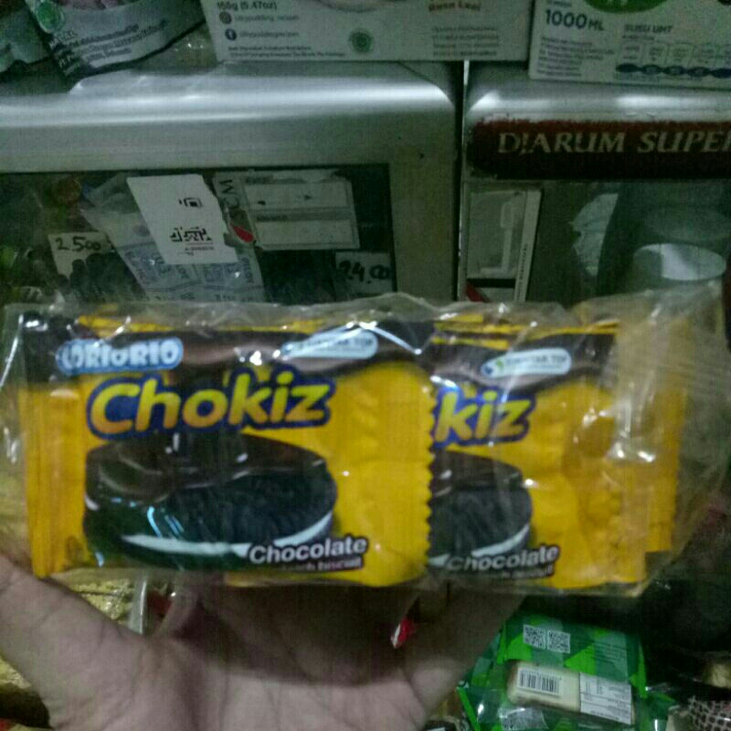 

Goriorio chokiz 1 pak isi 20 sachet