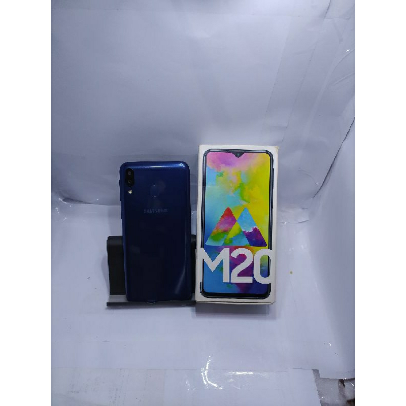 Samsung M20 3/32 GB Handpone Second Bekas Resmi Oruginal