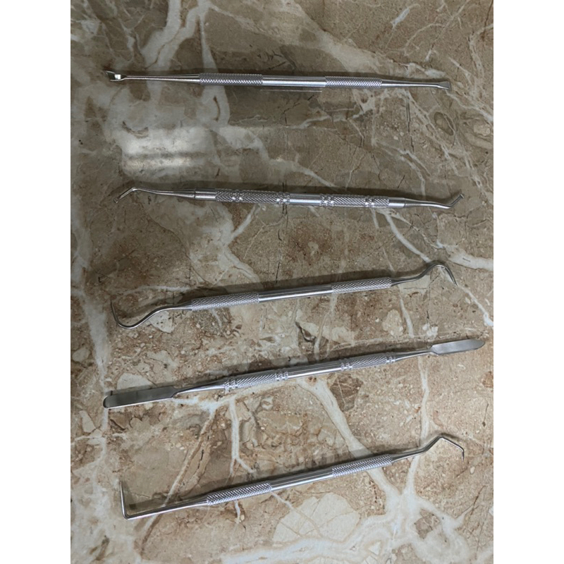 SCALER / Dental scaler / scaler manual / scaller chisel / wing / hoe / sickle /pembersih karang gigi