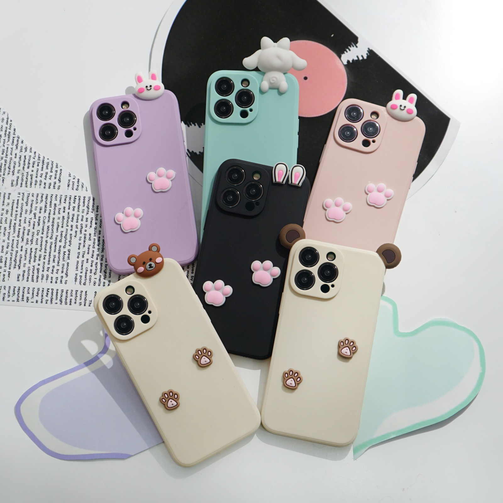 Softcase 3D Boneka Timbul [3D1] Vivo Y35 Y12S Y16 Y35 Y20 Y20S Y21 Y21S Y21A Y21T Y33S Y33T Y12 Y15 
