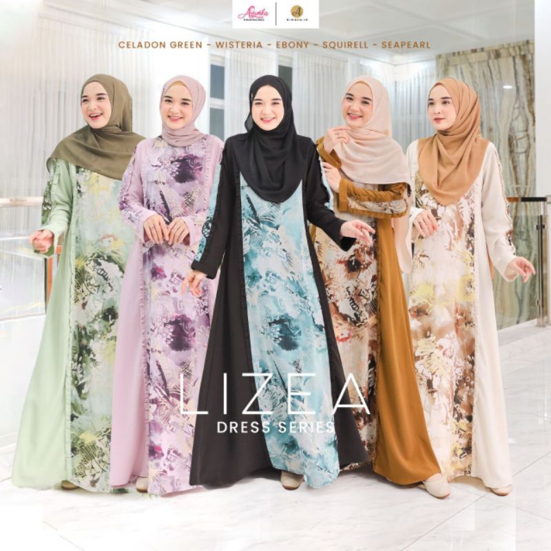 GAMIS DRESS ONLY LIZEA BY AIMANA
