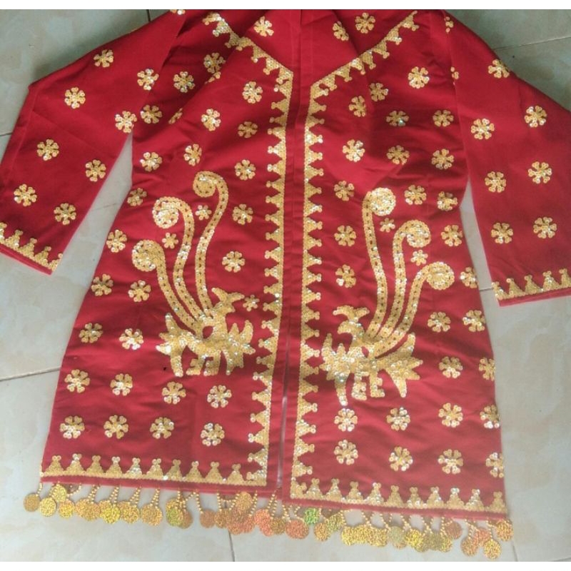baju pengantin adat lampung 650000