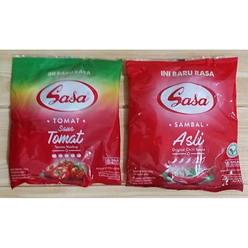 ✔MURAH Sasa Saus Tomat Sachet / Sasa Sambal Asli / Saus Sasa / Saos Sasa