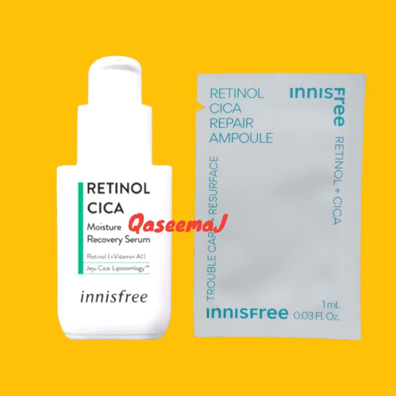 INNISFREE Retinol Cica Repair Ampoule sample sachet