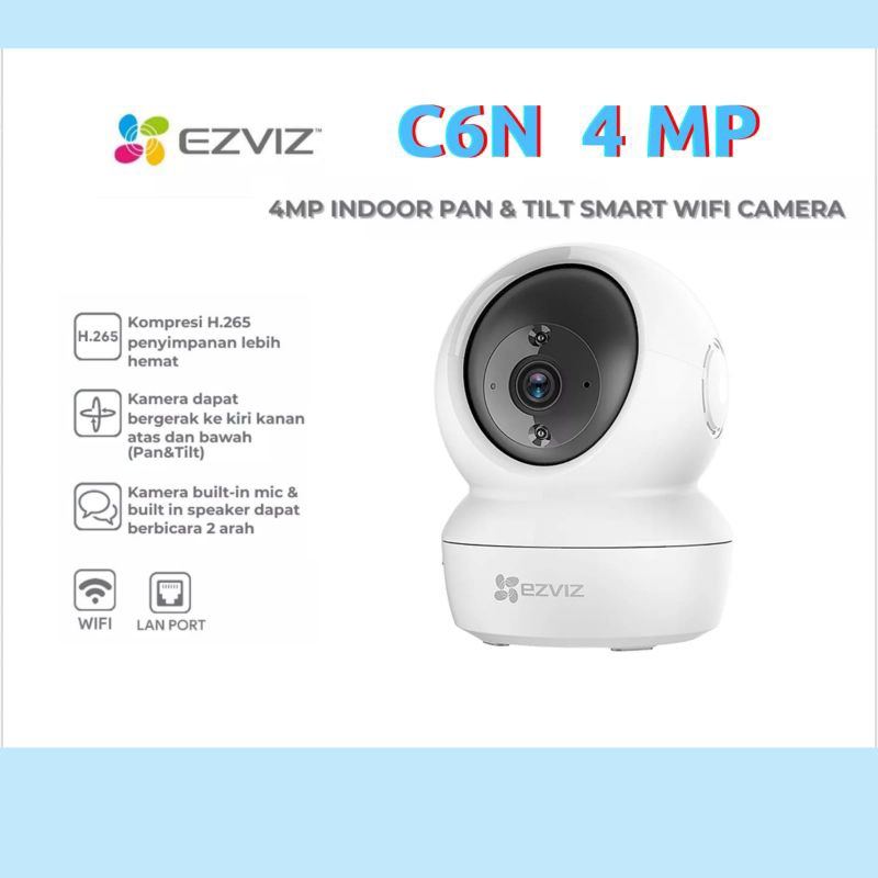 Ezviz C6N 2k Resulution  H.265 Bundle  Wald  WiFi IP camera