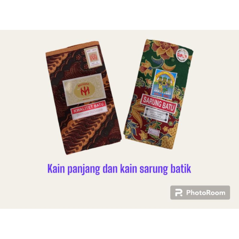 kain panjang & sarung batik