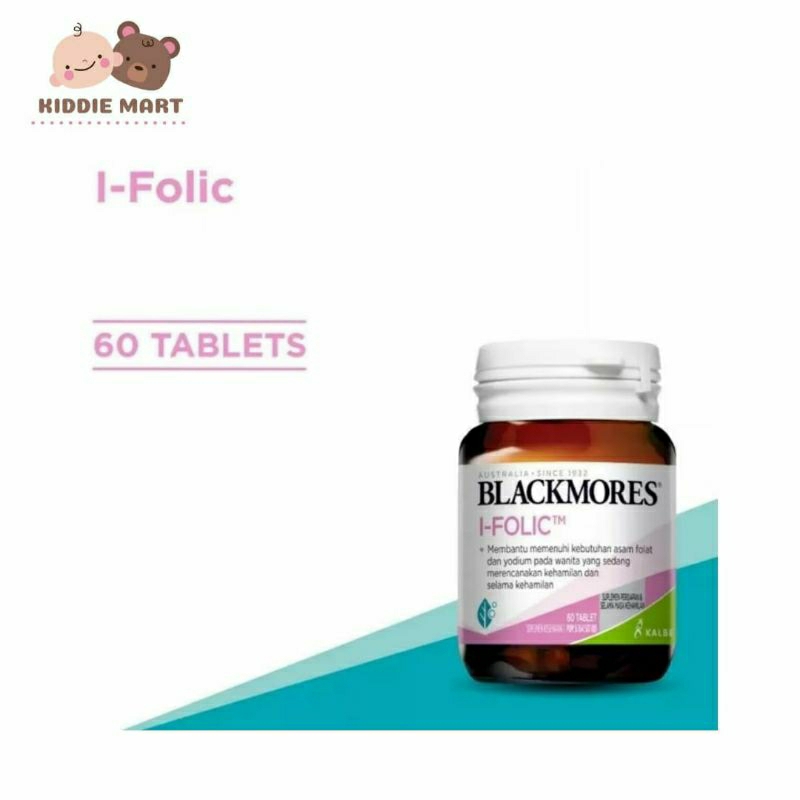 Blackmores I Folic 60 tablet 150 tablet kapsul Promil I-Folic Kalbe BPOM