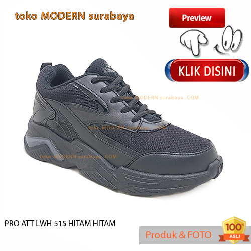 Sepatu anak perempuan sepatu sekolah sneakers tali PRO ATT LWH 515