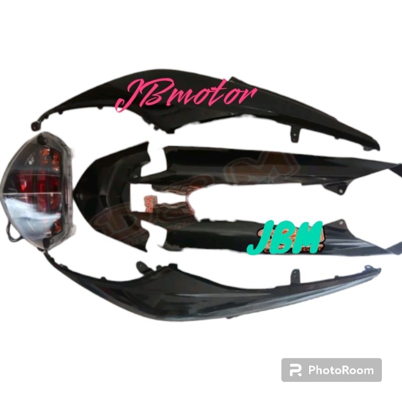 Cover Body Mio Soul GT Belakang Dengan Lampu Stop -Paket Body Belakang Sambungan Mio Soul GT 2013 Ya