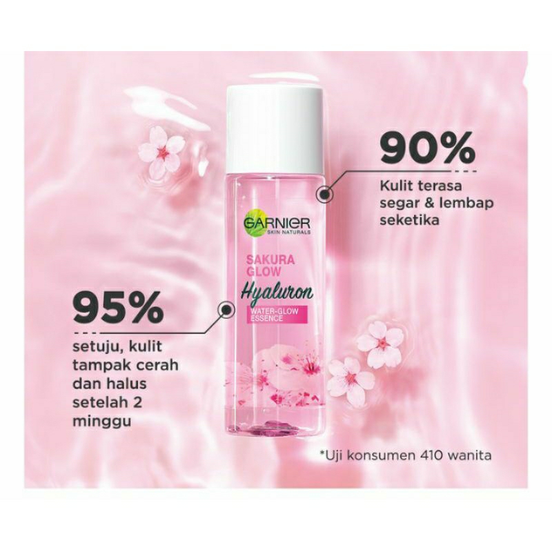 Garnier Sakura Glow Hyaluron water glow essence 30ml