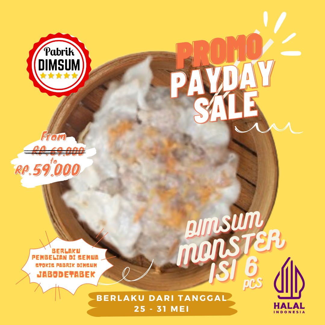 Dimsum Monster ukuran Raksasa Pabrik Dimsum