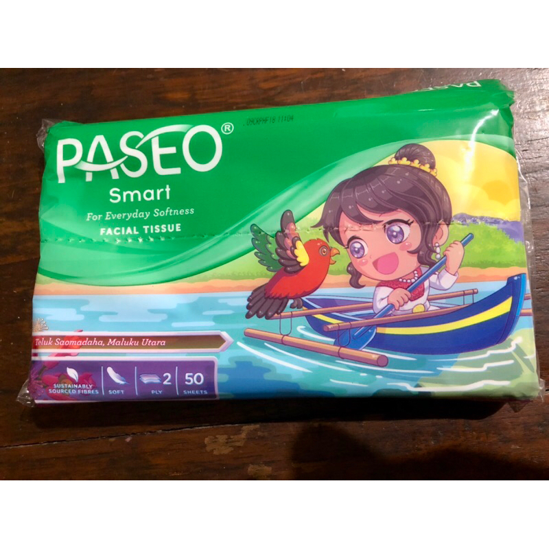 Tissue Travel PASEO 50 Sheets Facial Tissue