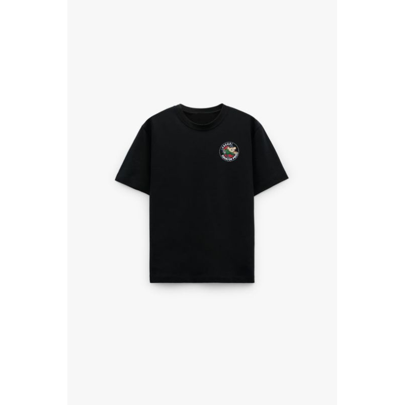 Equator T-Shirt Casual Beer Black