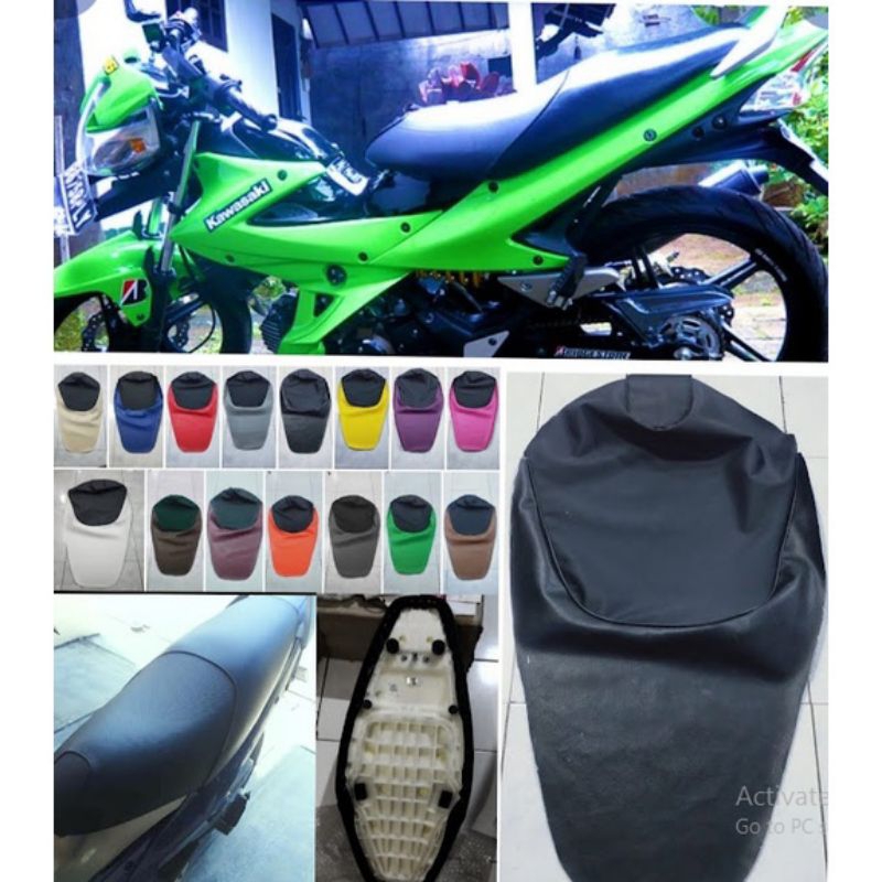 SARUNG JOK MOTOR KAWASAKI ATHLETE/KULIT JOK MOTOR KAWASAKI ATHLETE LAMA/EDGE