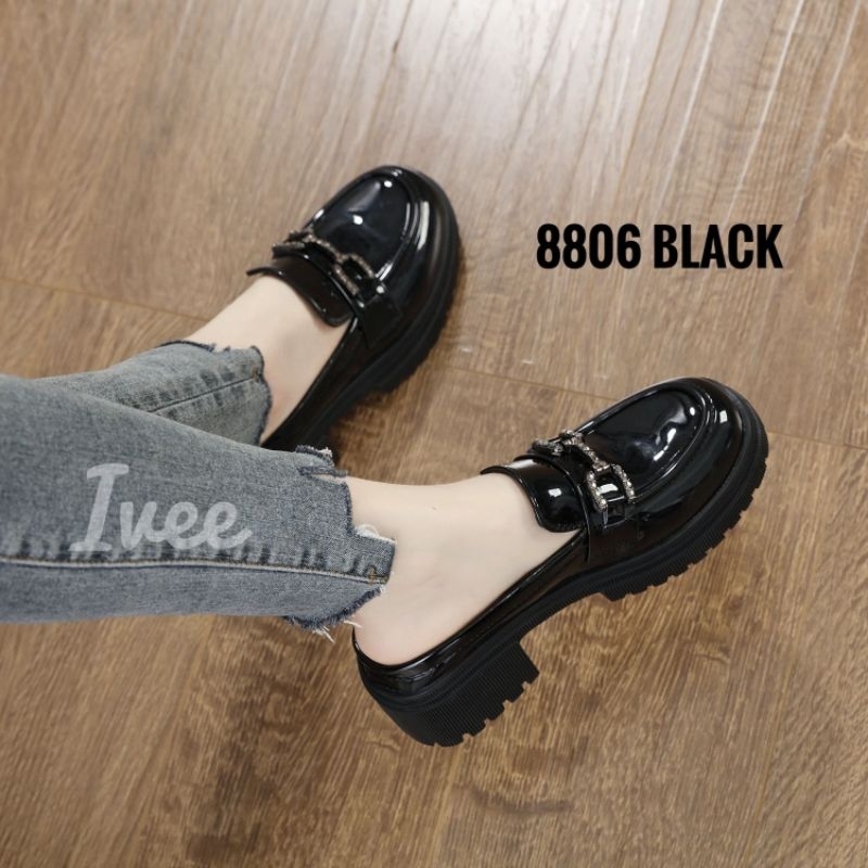 IVEE CHUNKY LOAFERS SHOES KOREA BLINK #8806