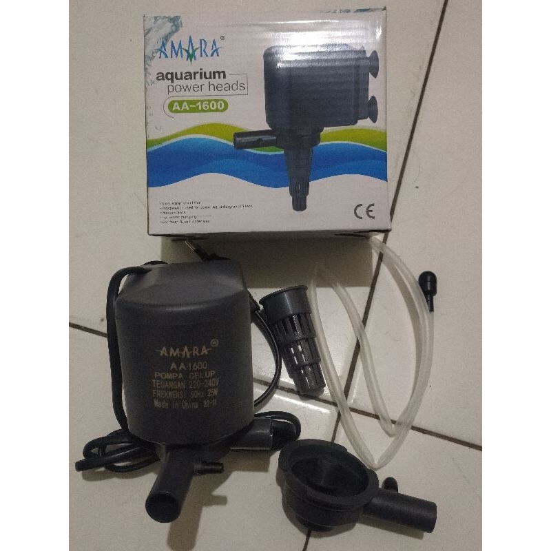 Amara AA 1600 Amara AA-1600 Pompa Aquarium Pompa celup Aquascape