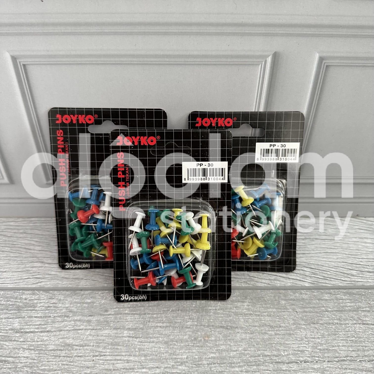 

SATU PAD ( 30 PCS ) Push Pin Joyko PP-30 Jarum Tekan Joyko