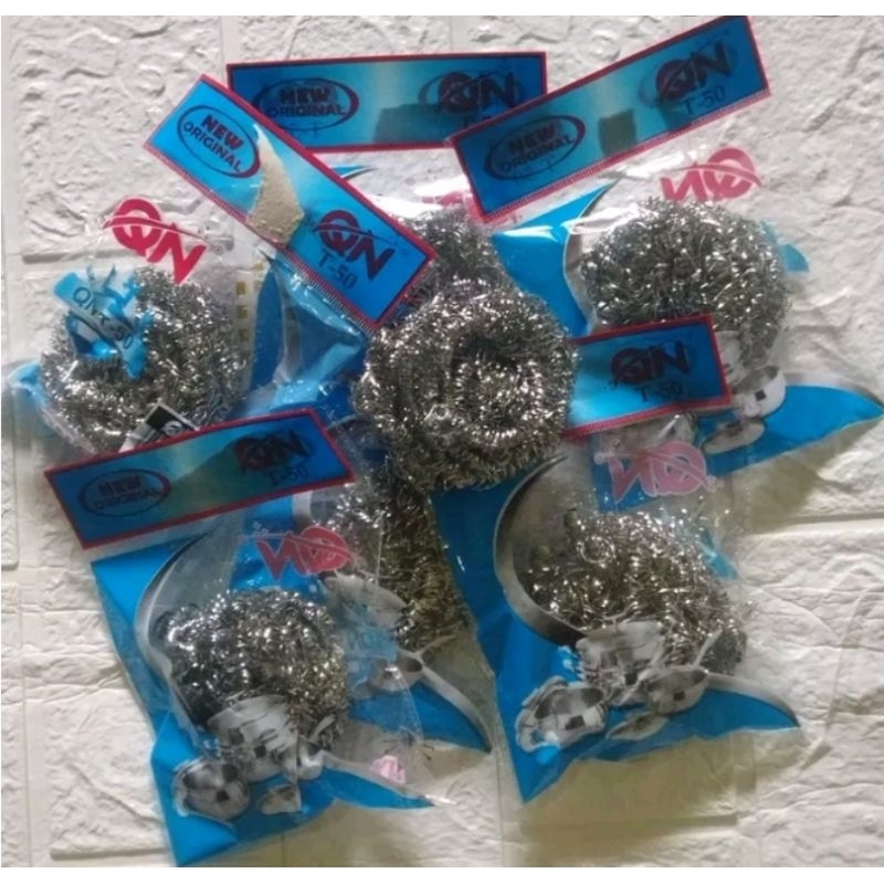 Sabut Kawat Cuci Piring / Sabut Kawat STAINLESS / Sabut Sikat Kawat Besi Cuci Piring / Gosok Panci Kawat