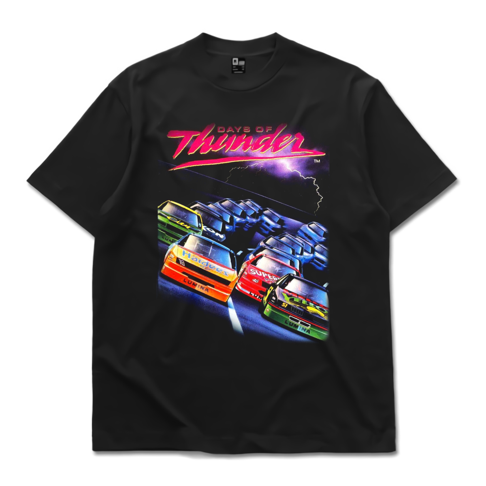 KAOS NASCAR RACING THUNDER | TSHIRT VINTAGE NASCAR RACING 90S | KAOS VINTAGE HITAM
