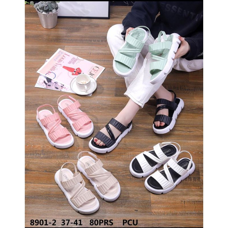 SANDAL GUNUNG WANITA IMPORT SANDAL GLADIATOR JELLY IMPORT 8901 +4