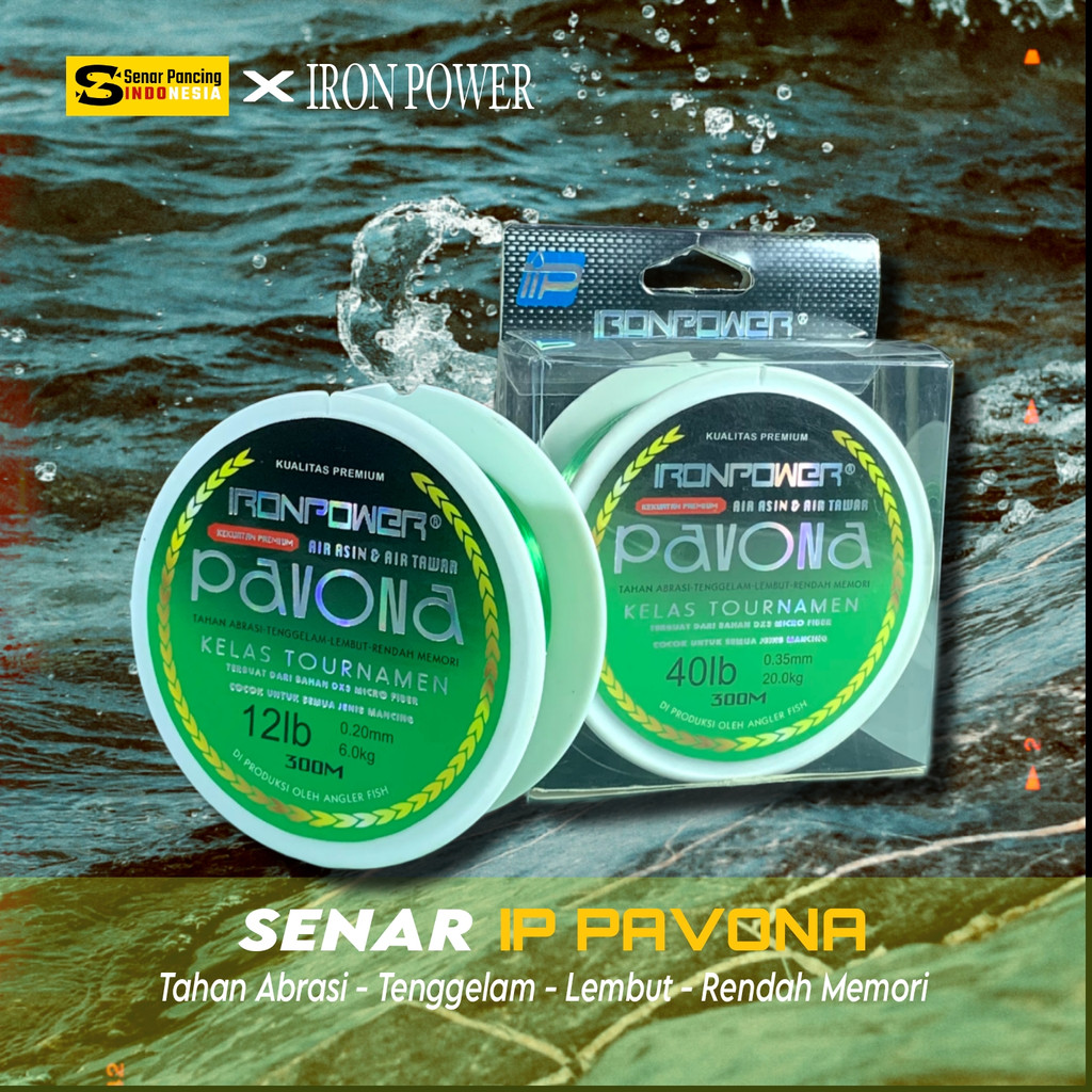 Senar Pancing Iron Power Pavona