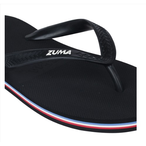 Sandal Zuma Stripe 1 Black Blue Red Original