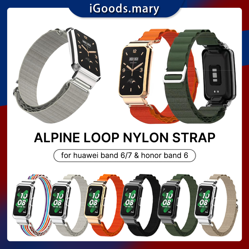 Huawei Band 6/7 Alpine Loop Nylon Strap Honor Band 6 Adjustable Strap