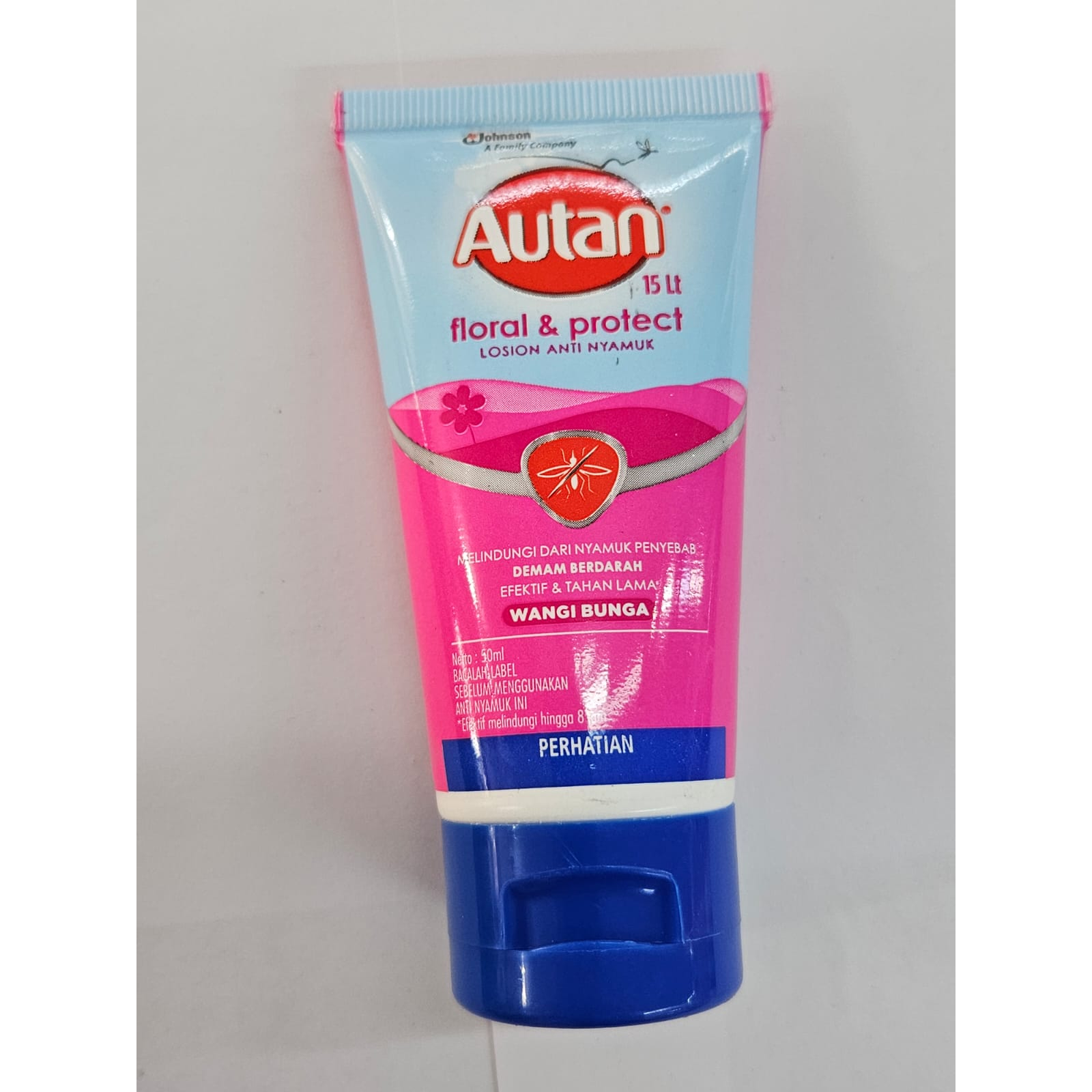 Autan Lotion Anti Nyamuk 50 ML: Lavender Bunga Jeruk Lemon Sakura Apel