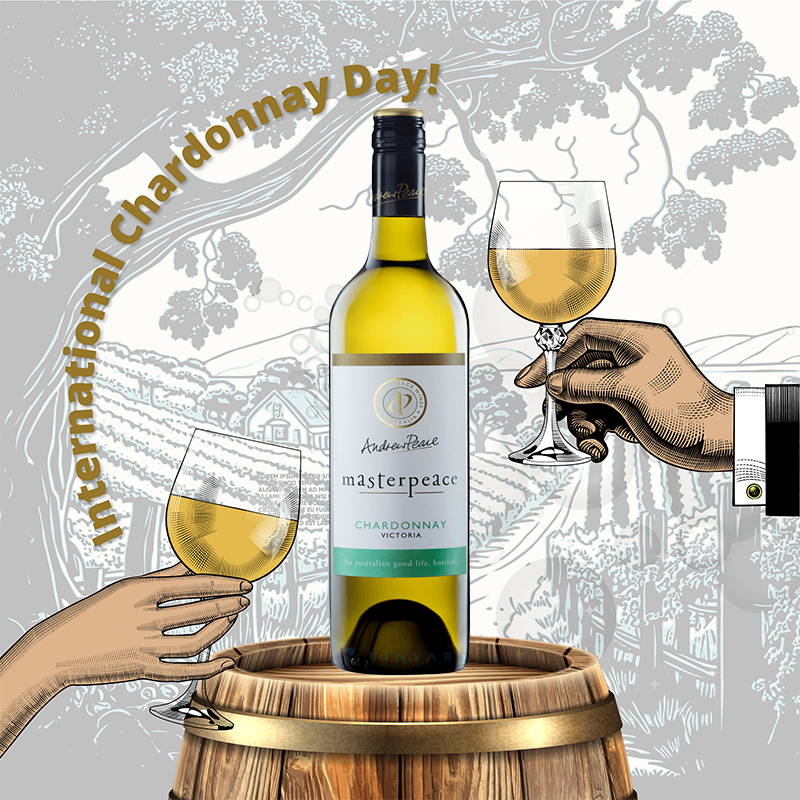 Andrewpeace Masterpeace Chardonnay 750 ml ( Original &amp; Resmi By Vinyard )