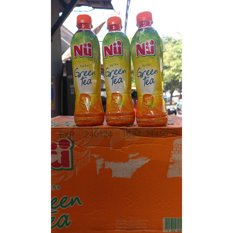 

nu greentea madu 450ml x 24