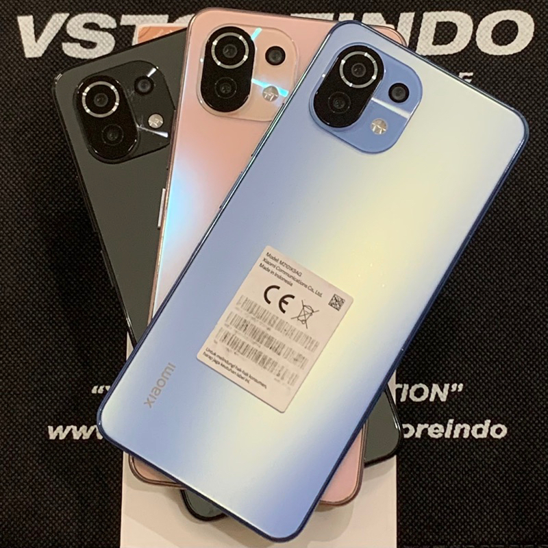 Xiaomi Mi 11 Lite 6/64 | 6/128 | 8/128 GB Second Garansi Resmi Indonesia Original Ex Pemakaian Good 