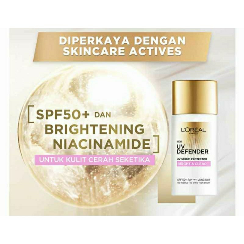 Loreal UV Defender UV Serum Protector 15ml