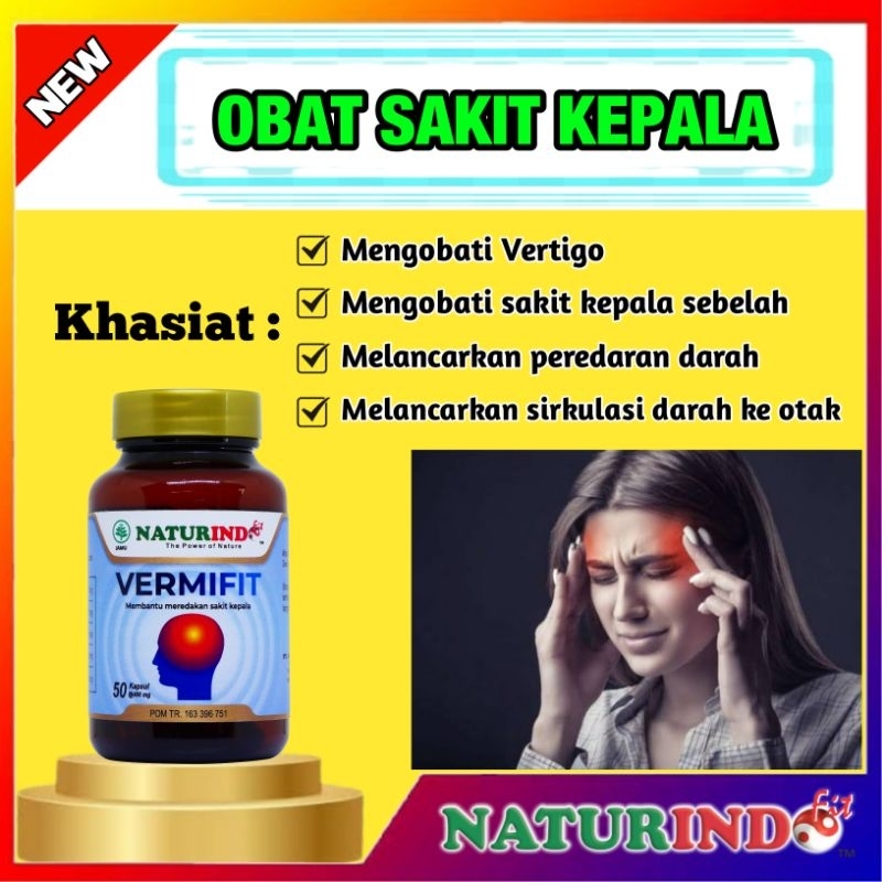 Obat Sakit Kepala Vertigo Migrain Herbal Alami Ampuh Obat Vertigo Migrain Sakit Kepala Kliyengan Seb