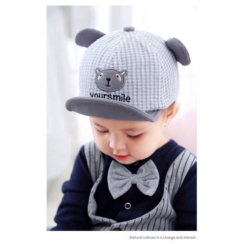 Topi Anak Bayi 1-3th Baby Fashion Hat M335