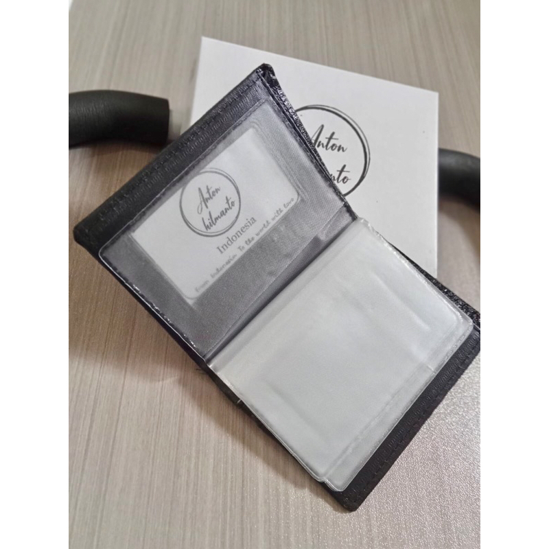 dompet kartu card holder untuk pria dan wanita bahan kulit sintetis lokal gratis dus #dompet #dompetcowok #dompetkartu #dompetkartuwanita