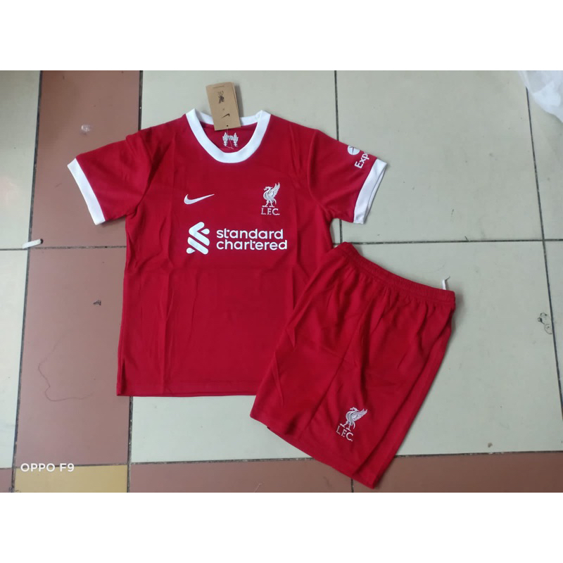 setelan jersey kids anak liverpool