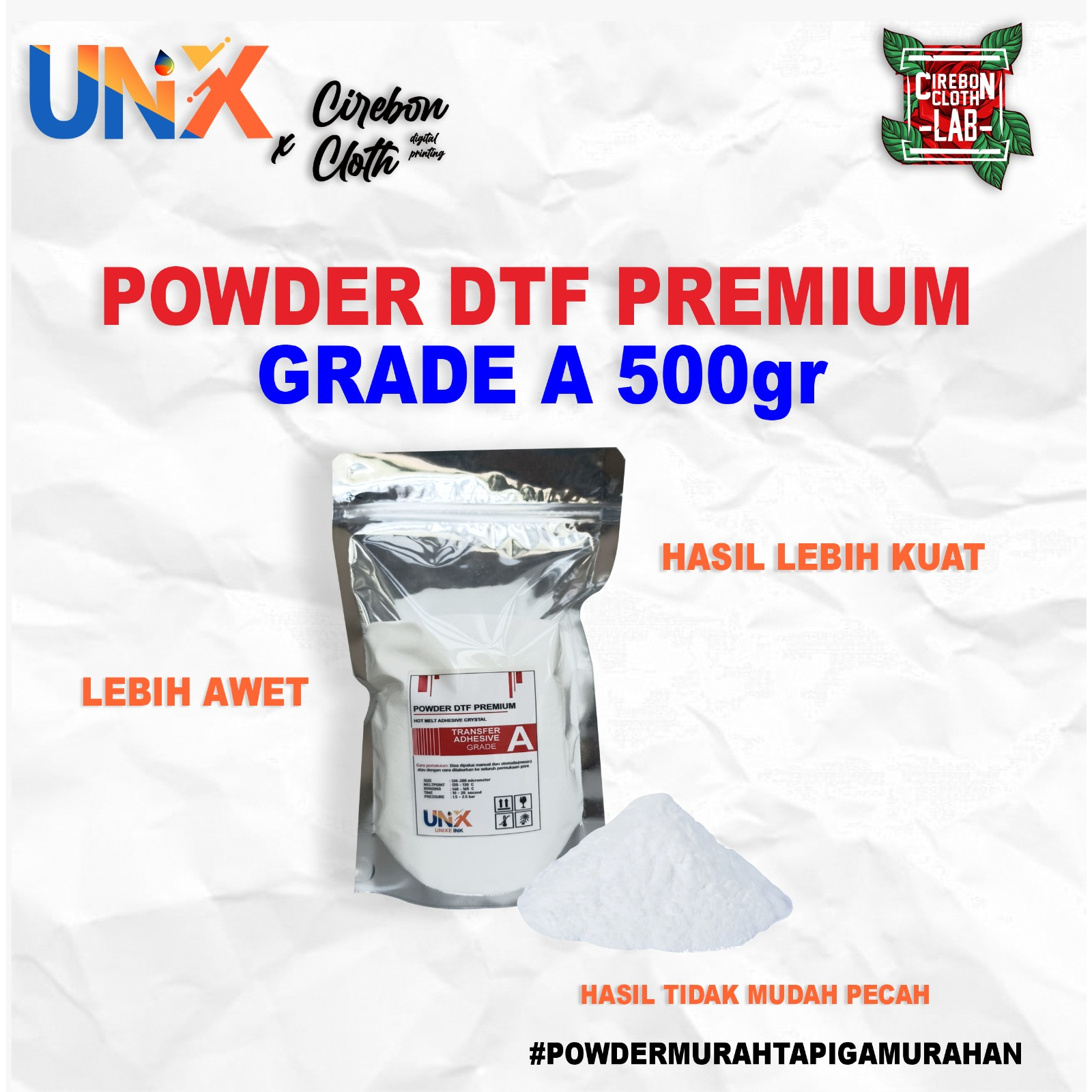 POWDER PREMIUM UNX GRADE A 500GR