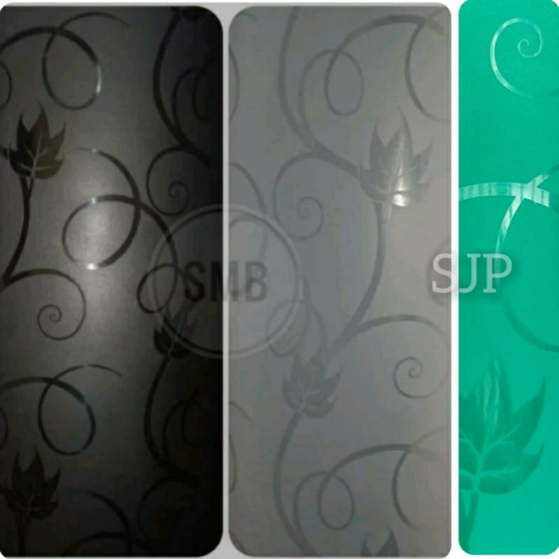 Fiber Pagar Motif Daun