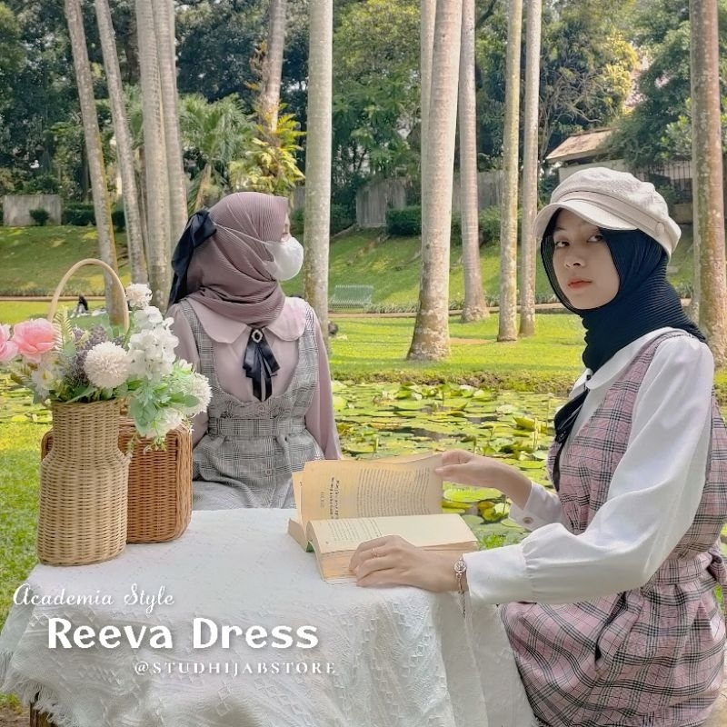 Reeva Dress Gamis Remaja Korea by Studhijabstore