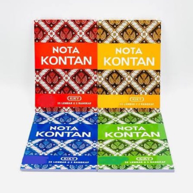 

KIKY Nota Kontan Kecil K1 1 PLY / 1 Rangkap 50 Lembar