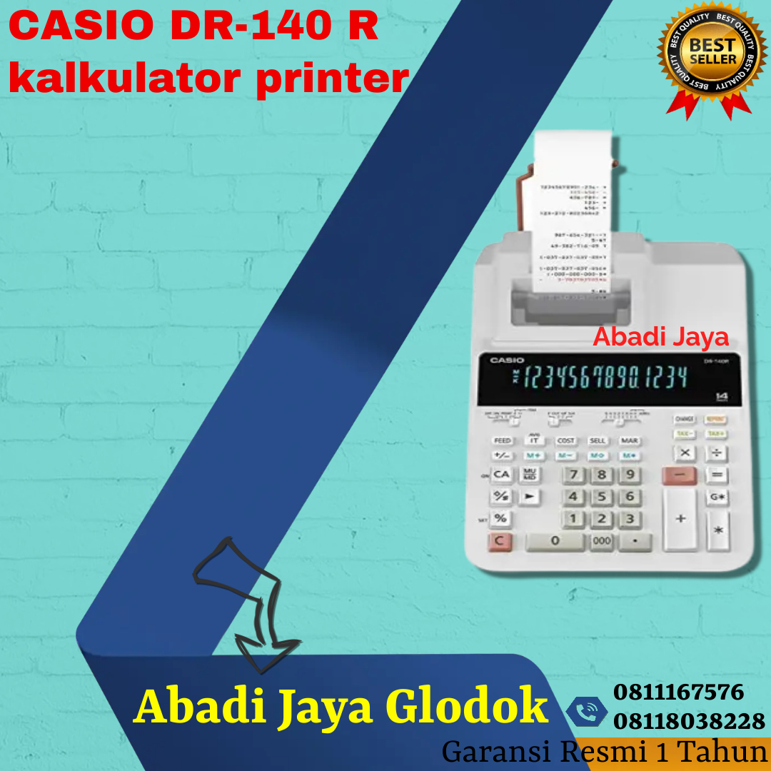 

CASIO DR 140 R CALCULATOR