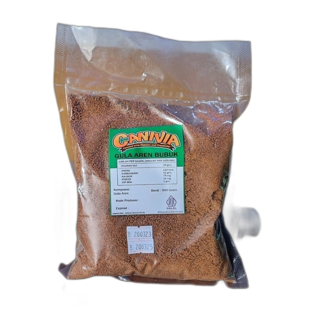

Gula Aren Murni Grade A Bubuk CANIVIA 1Kg